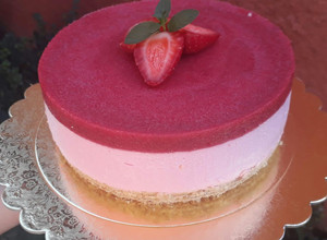 Una foto de Torta de yogurt