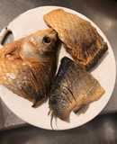 Pescado bocachico frito