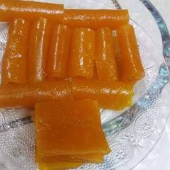 A picture of Aam papad.