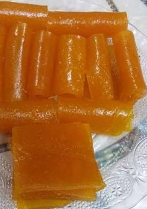 A picture of Aam papad.
