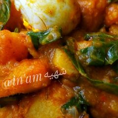 A picture of Yam porridge.