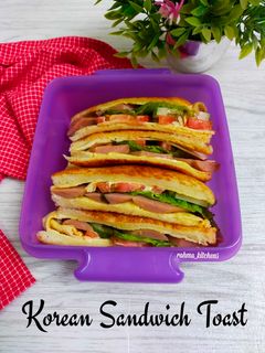 Foto resep Korean Sandwich Toast (Bekal Sekolah)