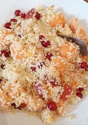 Une photo de Semoule aux fruits