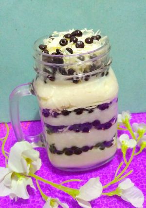 Foto resep Cheese cake strawbery with chocochips simple