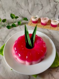 Foto resep Puding Buah Naga