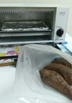烤地瓜(小烤箱) 的食譜成品照片