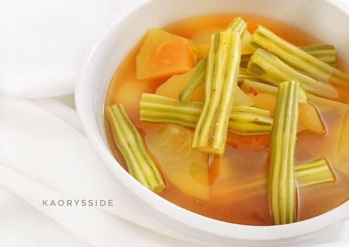 Resep membuat Sayur Asem Klentang yang enak