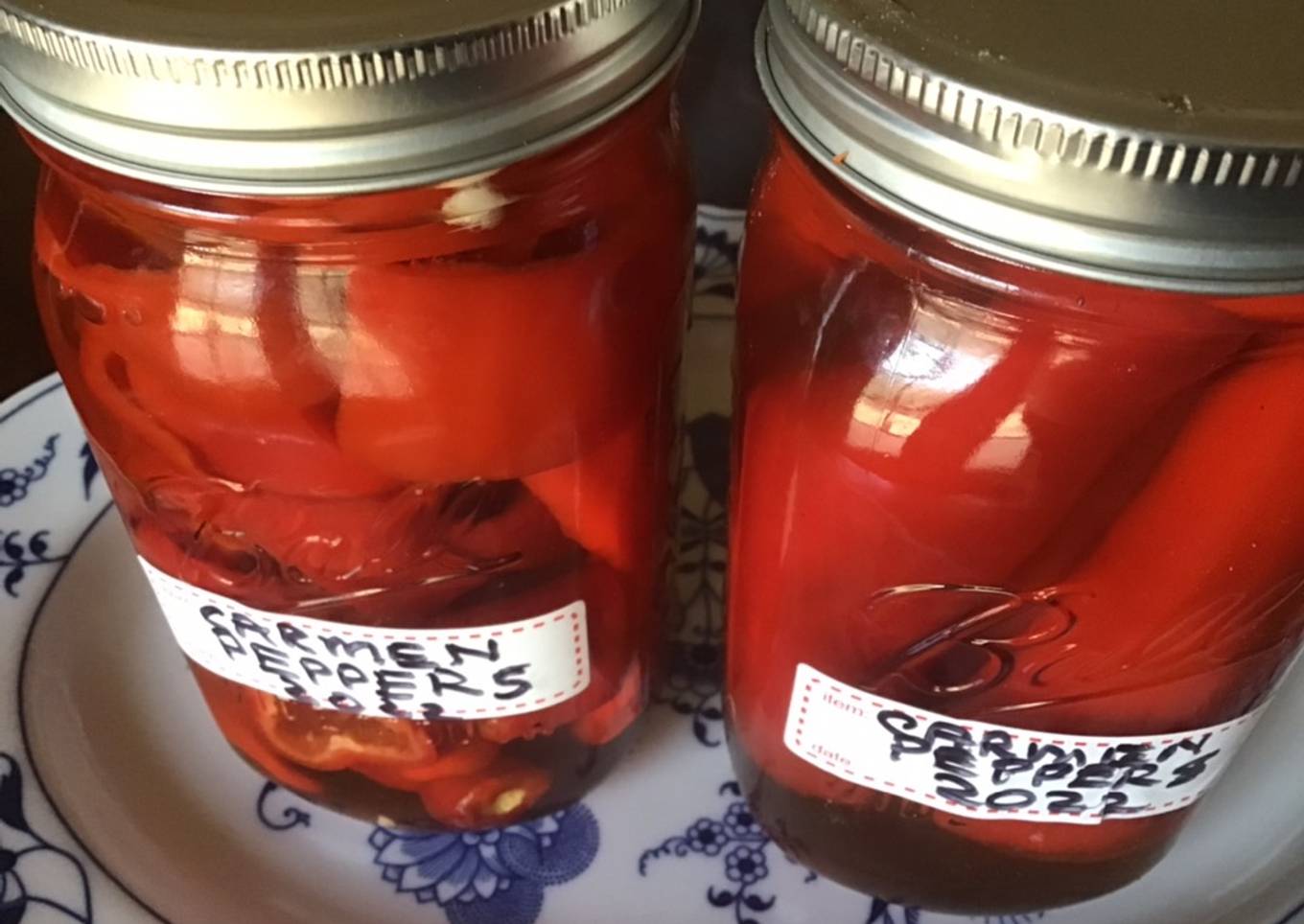 California Farm Pickled Mild Red Peppers
