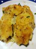 Sformato di patate, carciofi e stracciatella