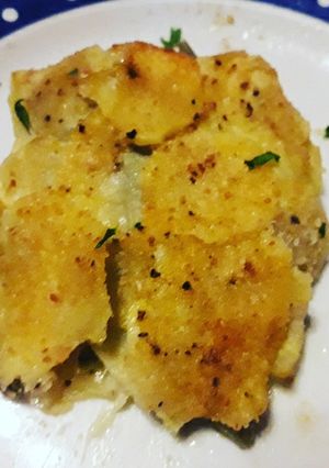 Foto di Sformato di patate, carciofi e stracciatella