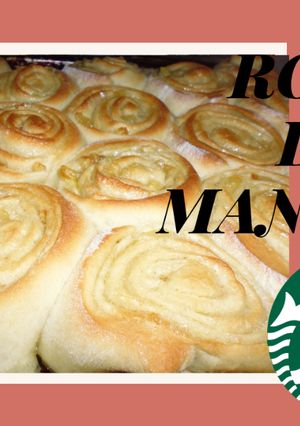 Una foto de Roll de Manzana como los starbucks Vegano