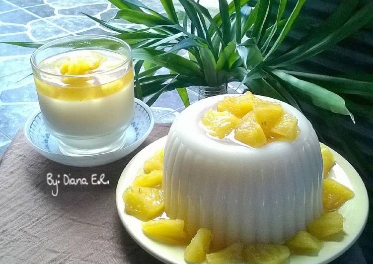 Puding Snow White || Puding Tahu