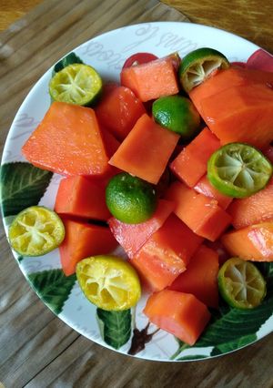 Foto resep Pepaya Lemon Cui
