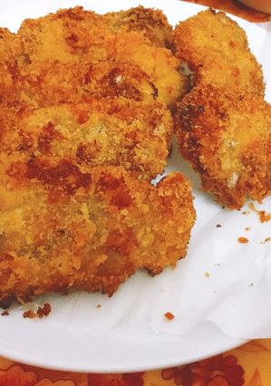 Hình của món Thịt lợn cốt lết chiên xù.