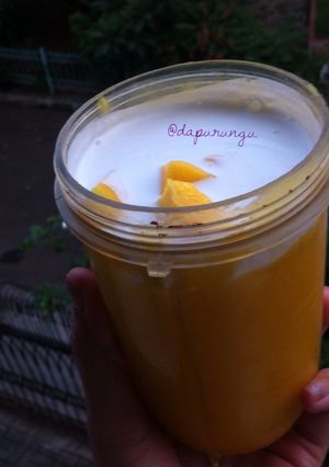 Foto resep ThaiManggo (Jus Mangga Ala Thai) kekinian hemat #vegan