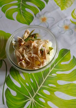 Foto resep Bihun kuah plus ayam suwir