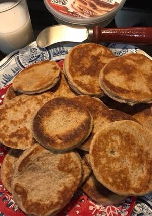 Una foto de Tortillitas de queso Mascarpone