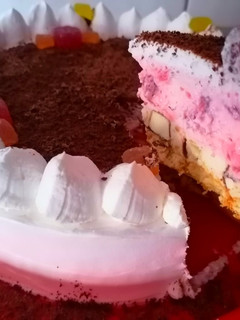 Foto di Torta fredda alle fragole 🍓🍓🍓