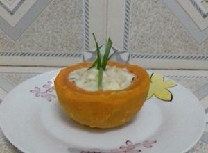 Una foto de Cesta de calabaza