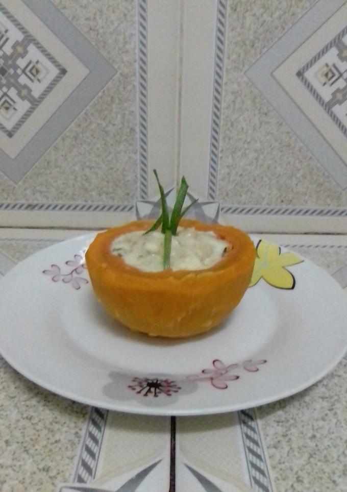 Una foto de Cesta de calabaza