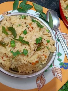 आलू,मटर मिक्स दलिया उपमा (aaloo,matar mix daliya upma recipe in hindi) रेसिपी मुख्य फोटो
