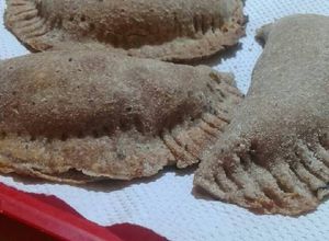 Una foto de Empanadas integrales de humita