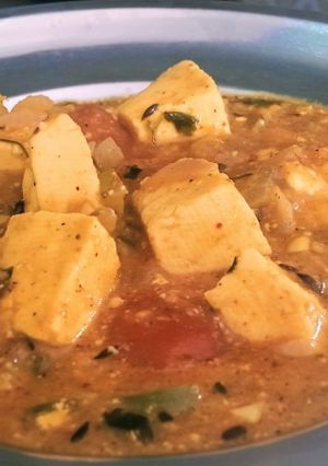 A picture of Jain Paneer Tika Masala.