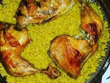 كبسة بالدجاج