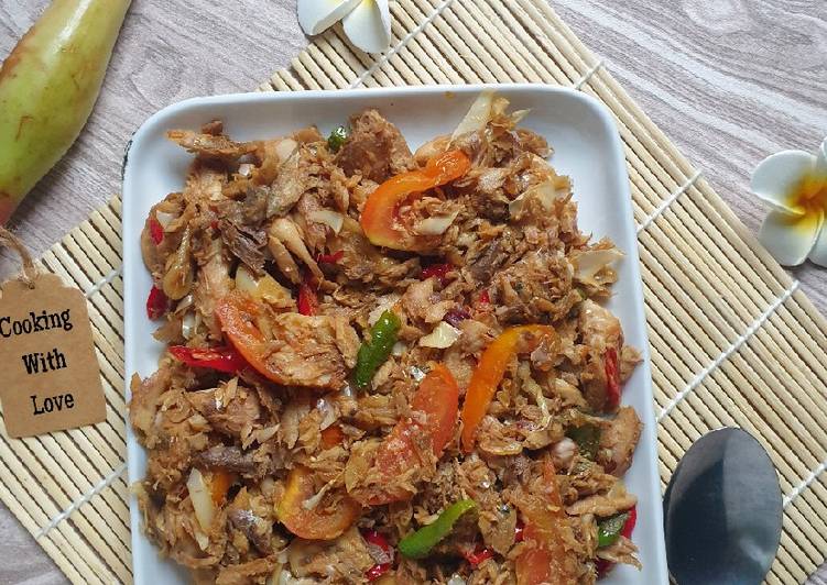 Bahan Tongkol suwir kecombrang | Bahan Membuat Tongkol suwir kecombrang Yang Bisa Manjain Lidah