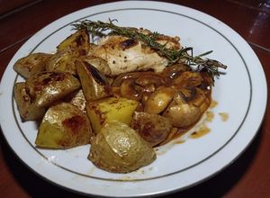 Foto resep Chicken Steak Marinated with Chum Churum Soju