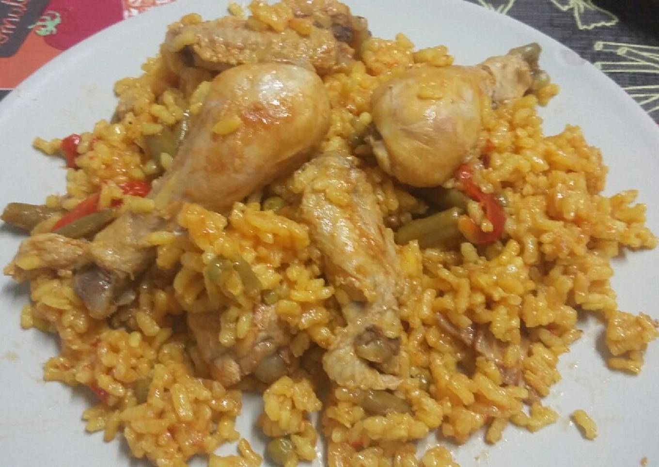 Arroz y pollo