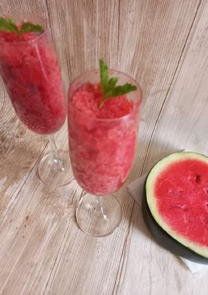 A picture of Watermelon slush.