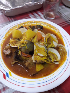 Una foto de Cazuela de fideos, mar y montaña.<<#Recetasdefindemes>>