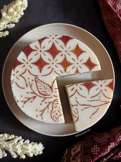 Foto resep Cake Batik Lukis