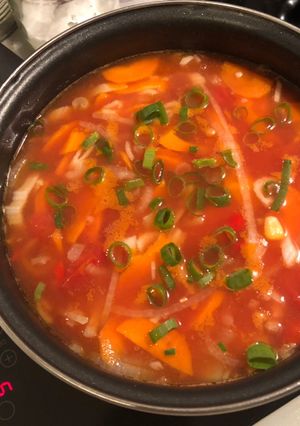 Foto resep Sup Merah