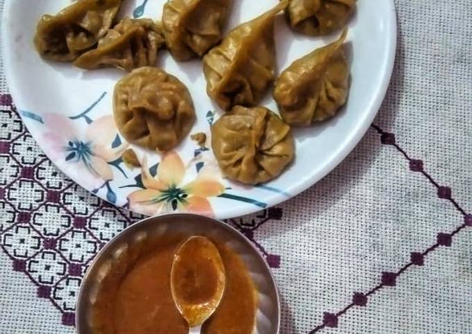Veg wheat momos