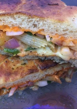A picture of Grilled Penne Pane.