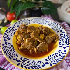 A picture of Authentic Kashmiri Style Mutton Rogan Josh.