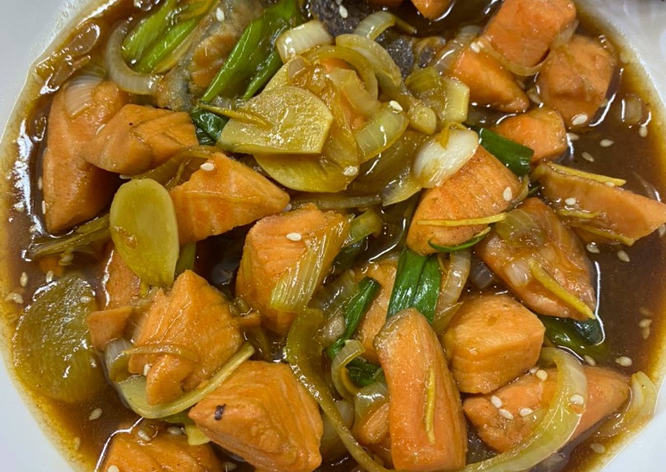 Salmon Teriyaki