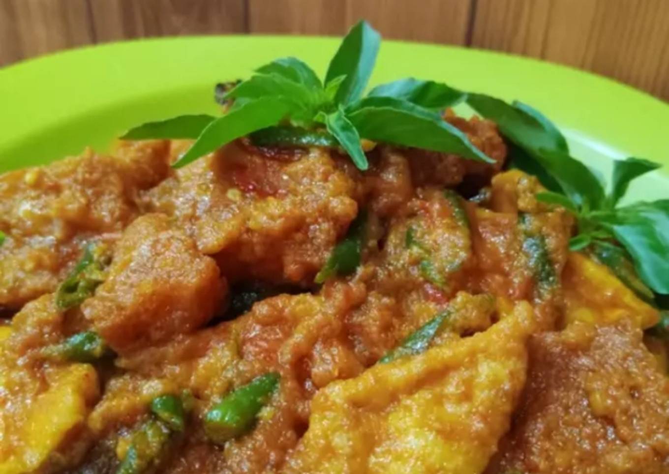 Krecek Kulit + Tahu tanpa Santan