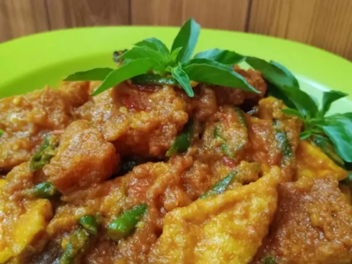 Cara Gampang Membikin Resep Krecek Kulit + Tahu tanpa Santan yang Sempurna Anti Ribet, Menggugah Selera