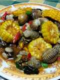 'SeaFood' Kerang Dara Saus Asam Pedas Manis