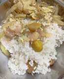 蝦仁栗子飯