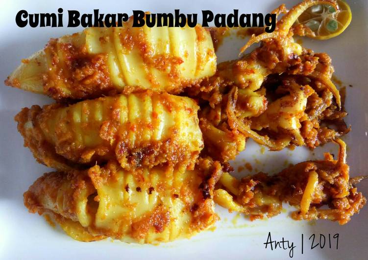 Cumi Bakar Bumbu Padang