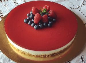 Foto di Cheesecake ai frutti di bosco