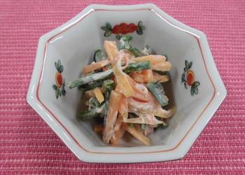 How to Make Tasty Green beans and carrot with mayonnaise