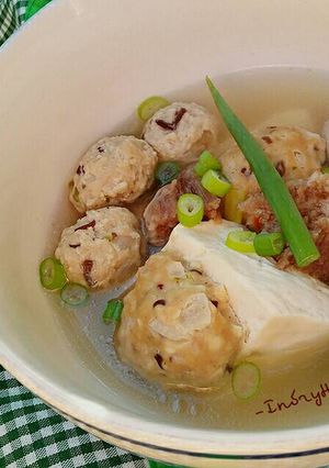 Foto resep Tahu Kukus Kuah Bakso