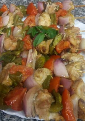 صورة لوصفة شيش طاووق