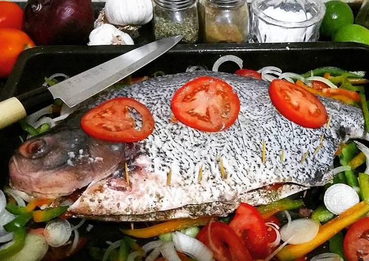 Pacu com Legumes Assados - Tudogosreceitas