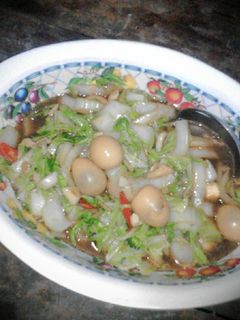 Foto resep Tumis Sawi Putih Telur Puyuh